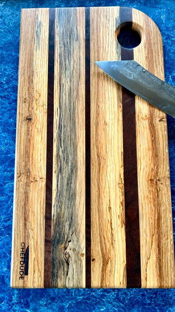 Composition Board 351: Spalted White Oak & Walnut