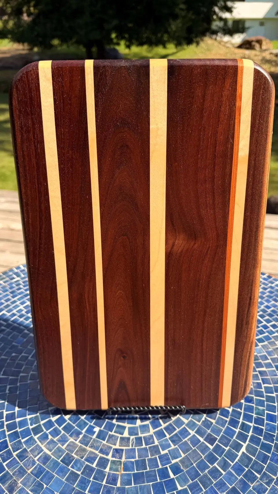 Composition Board #431 – Walnut, Maple & Cherry