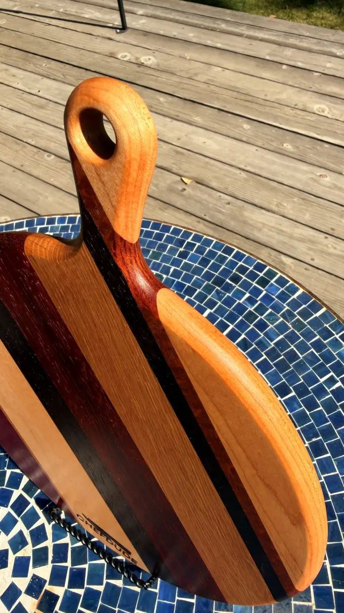 Composition Board #427 – Seven-Wood Small Boule Board