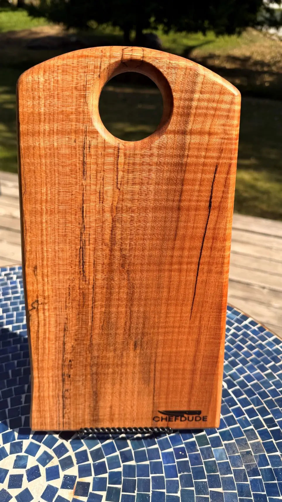 Spalted Maple Mini Live-Edge Serving Board