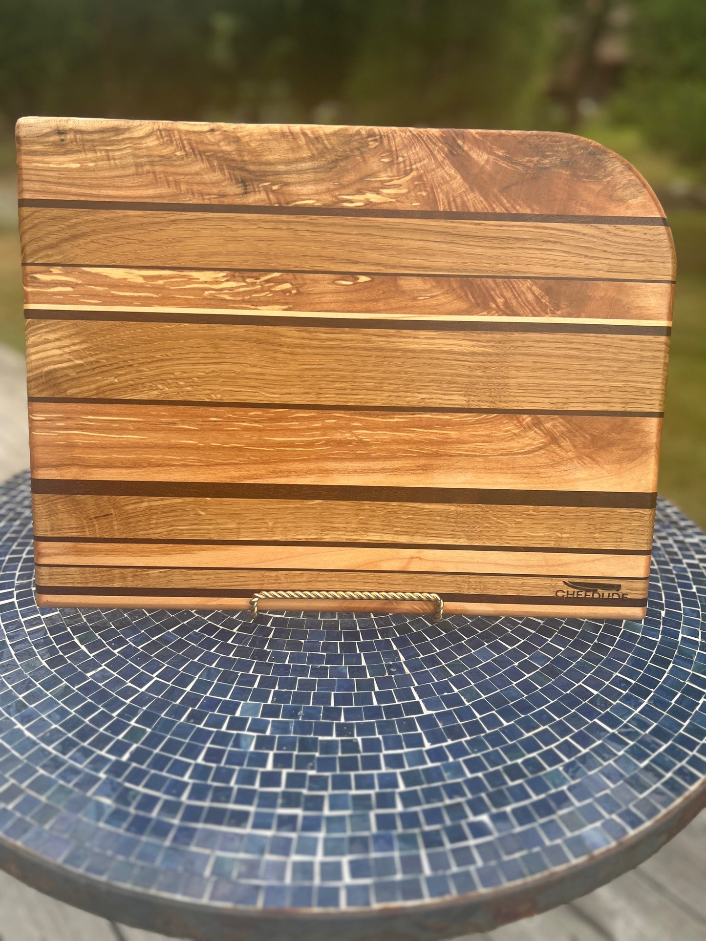 Composition 385: Spalted Maple, Walnut and White Oak