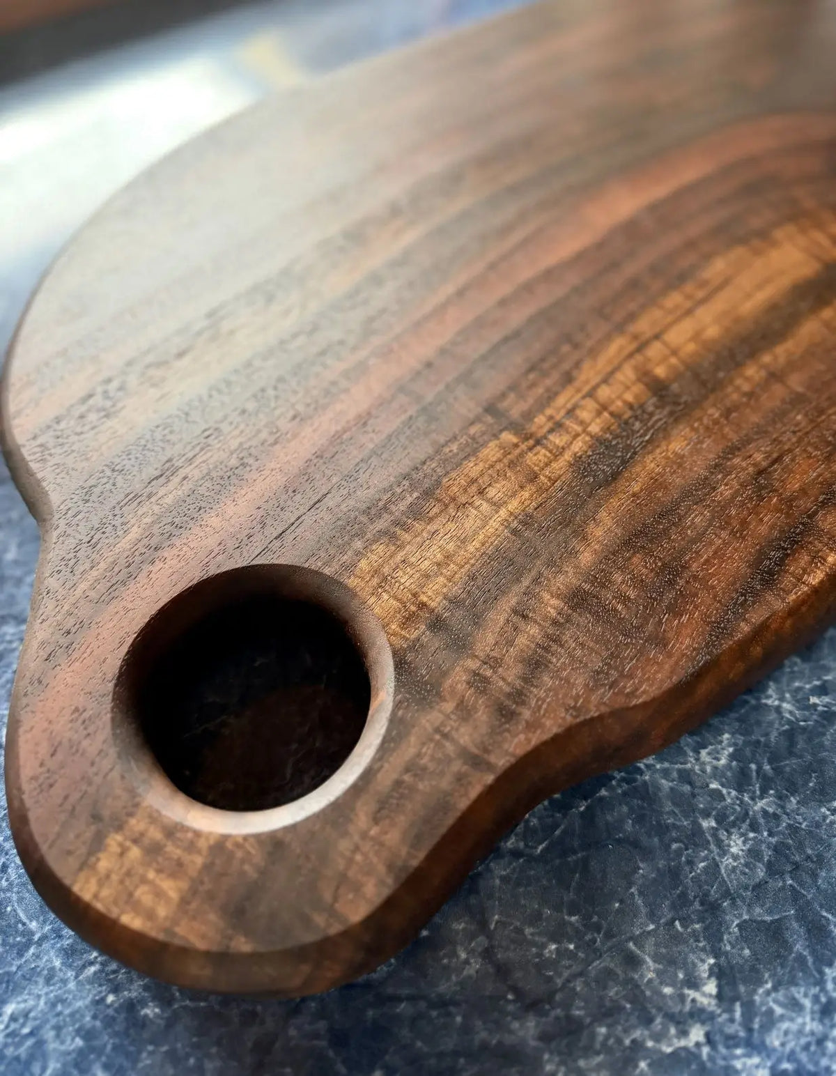 Oregon Black Walnut Board with Sloped Shoulder