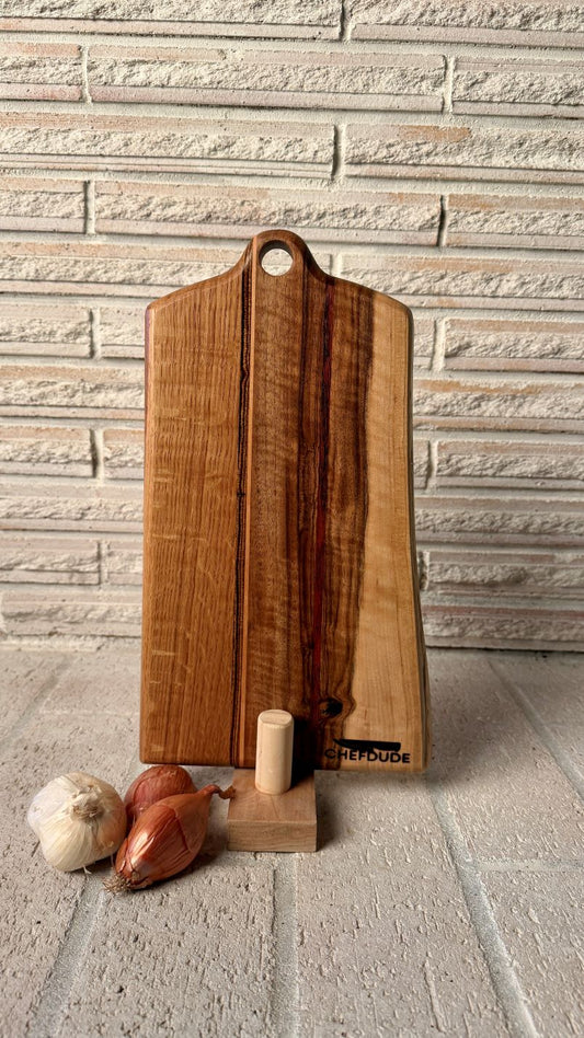 Composition Board 463: Five-Wood Compact Prep + Travel Board
