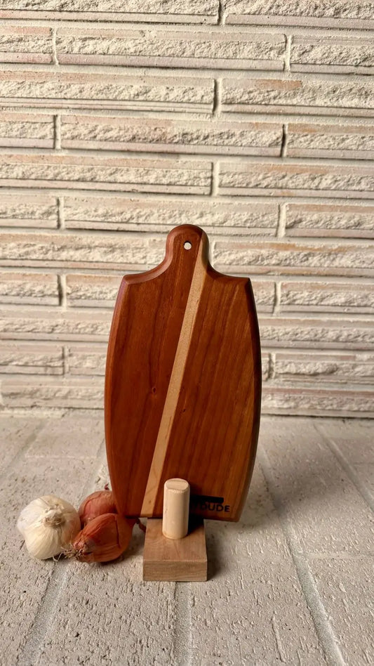 Composition 467 Cherry, Maple + Osage Orange Compact Prep + Travel Board