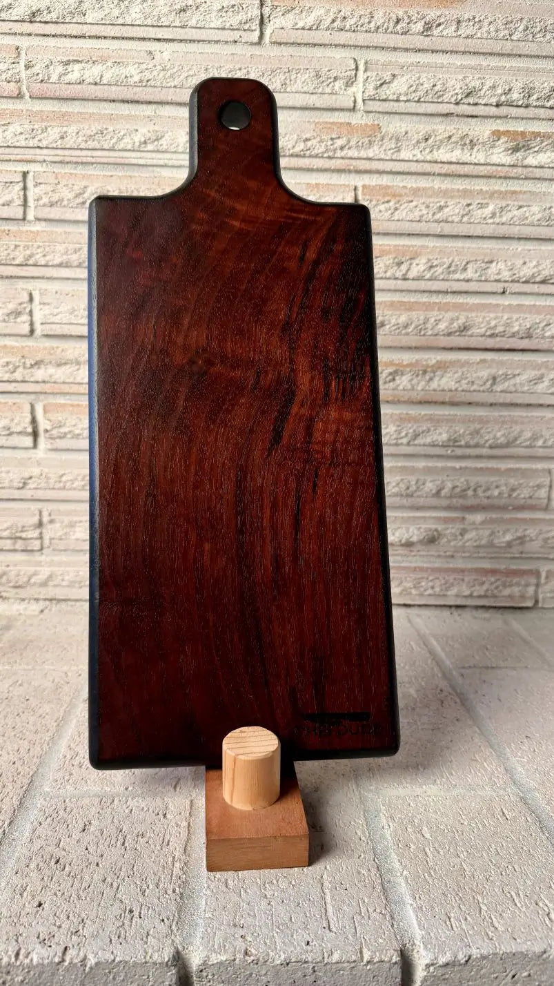 Dark Oregon Black Walnut Board with Yakisugi-Style Edges