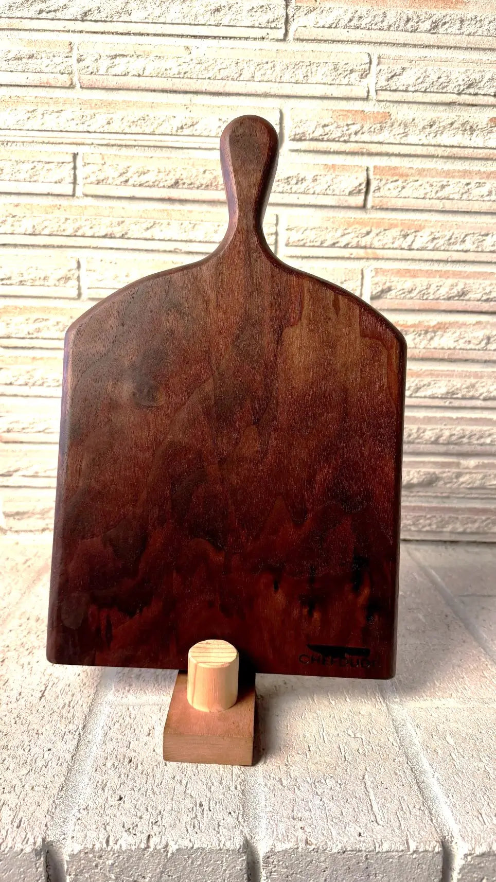 Oregon Black Walnut Bell Jar Kitchen Board