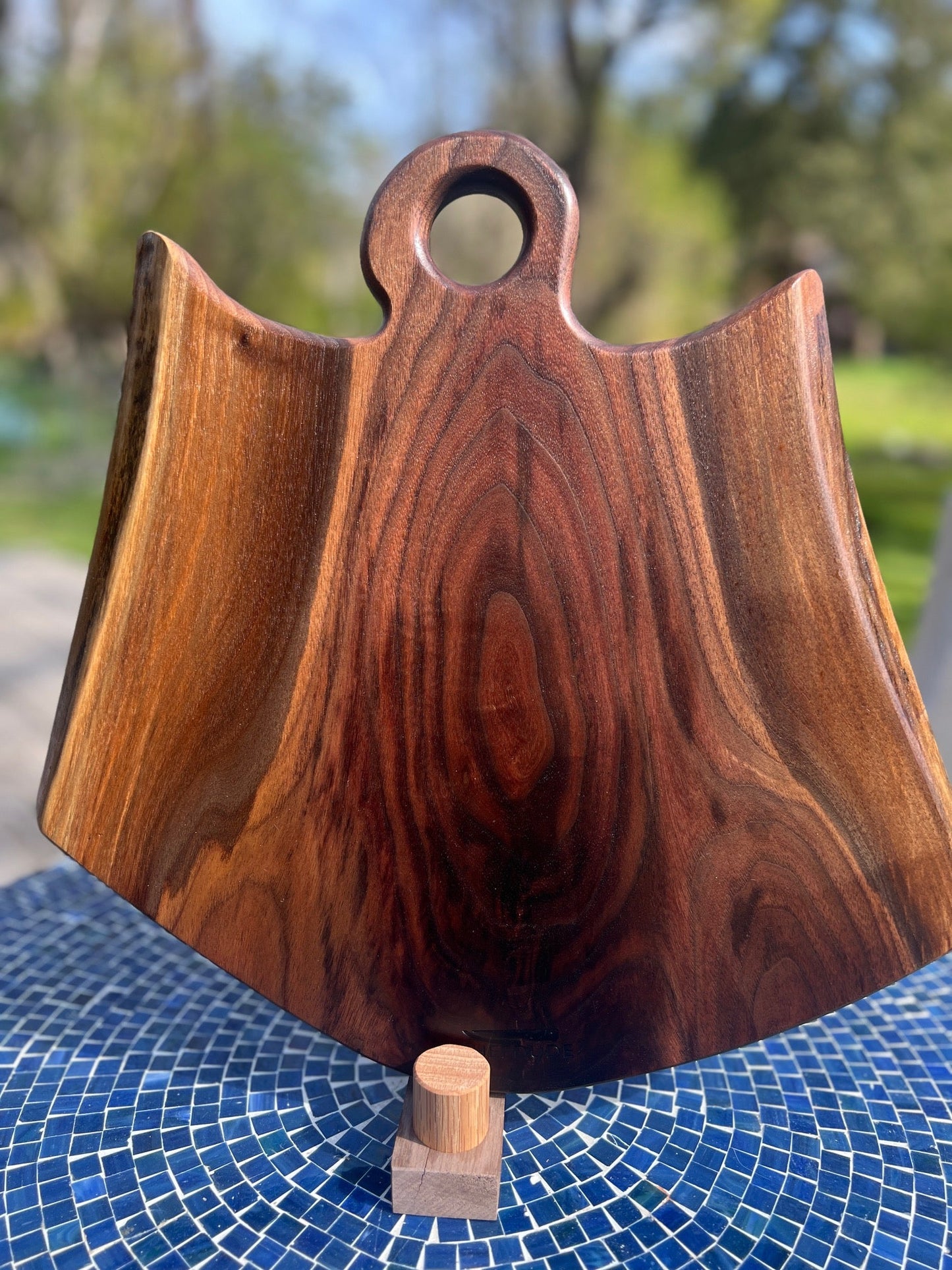 Black Walnut Serving Board - Wide - Chefdude Boards