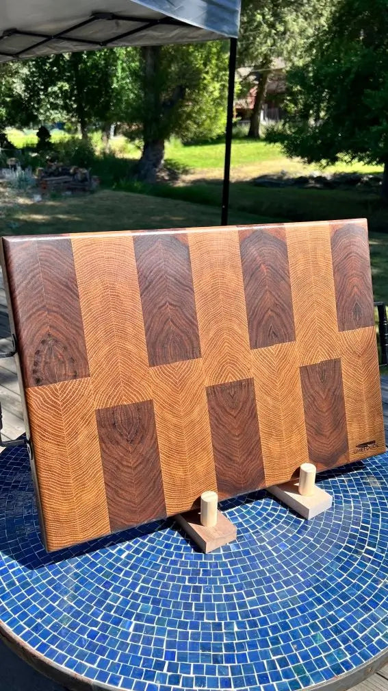 Chopping Block: Walnut & White Oak