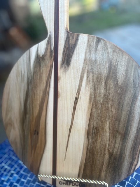 Classic French Boule Board with a Twist - Ambrosia Maple - Chefdude Boards