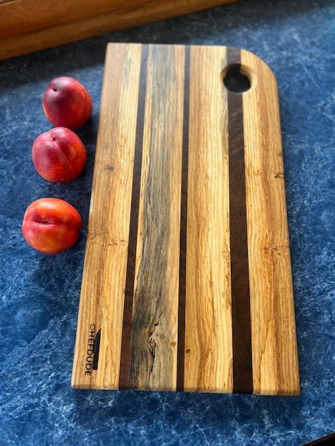 Composition Board 351: Spalted White Oak & Walnut - Chefdude Boards