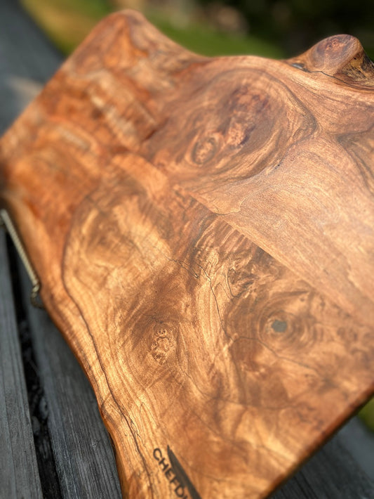 Figured Maple Artisan Serving Board