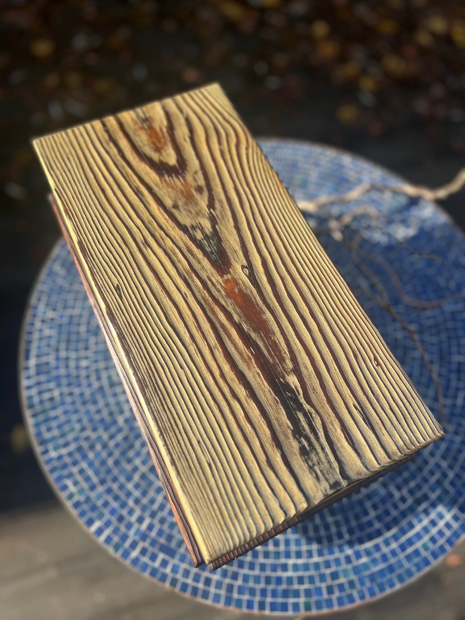 Golden Ember Sushi Board - Chefdude Boards