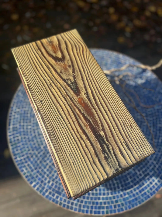 Golden Ember Sushi Board - Yakisugi Treatment - Chefdude Boards
