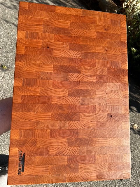 Handcrafted Alder Wood Chopping Block - Chefdude Boards