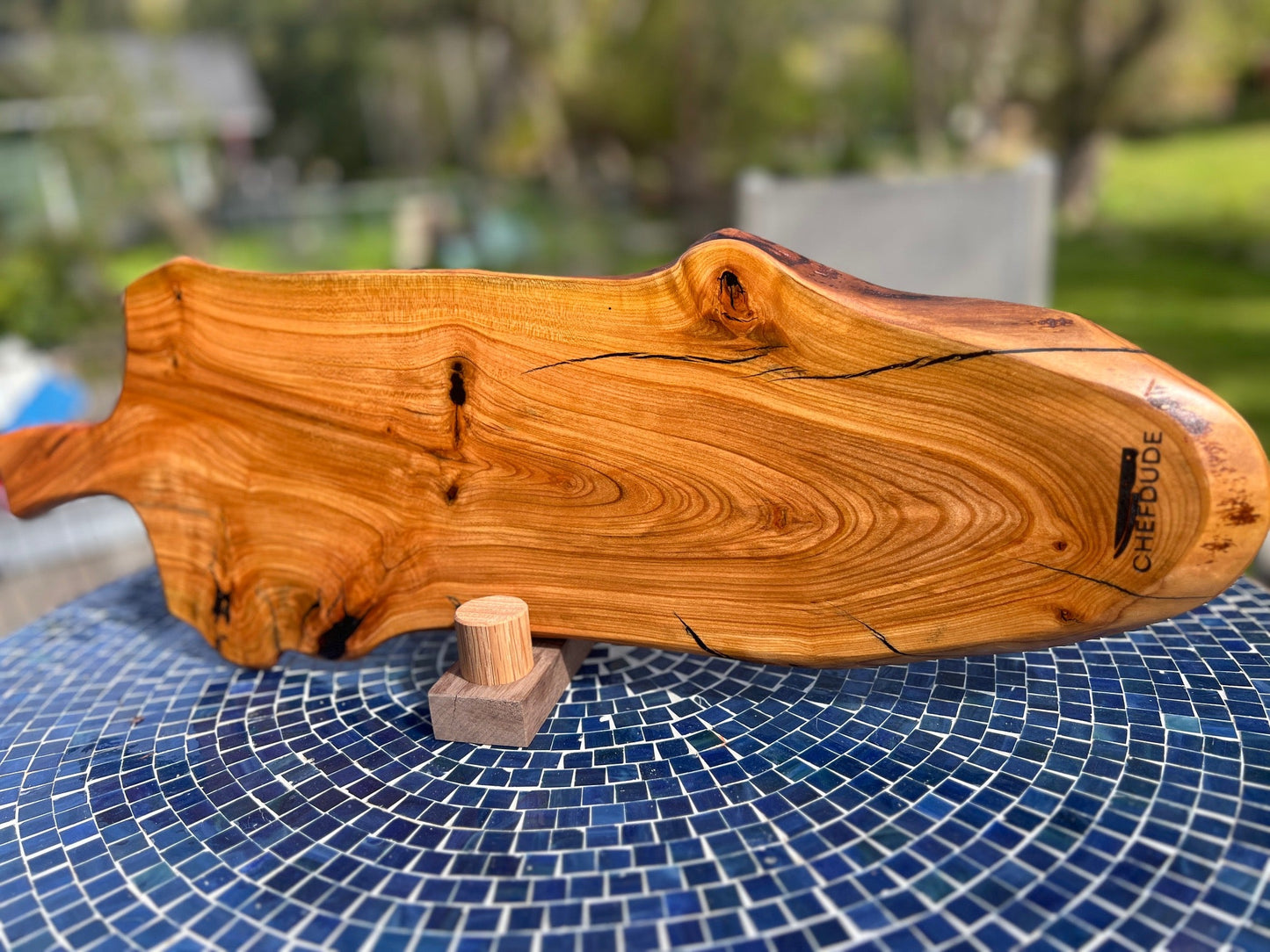 Heritage Series: Cherry Burl & Paddle - Chefdude Boards