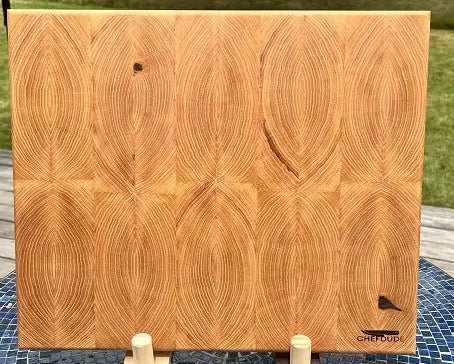 Hickory End-Grain Chopping Block 2 - Chefdude Boards