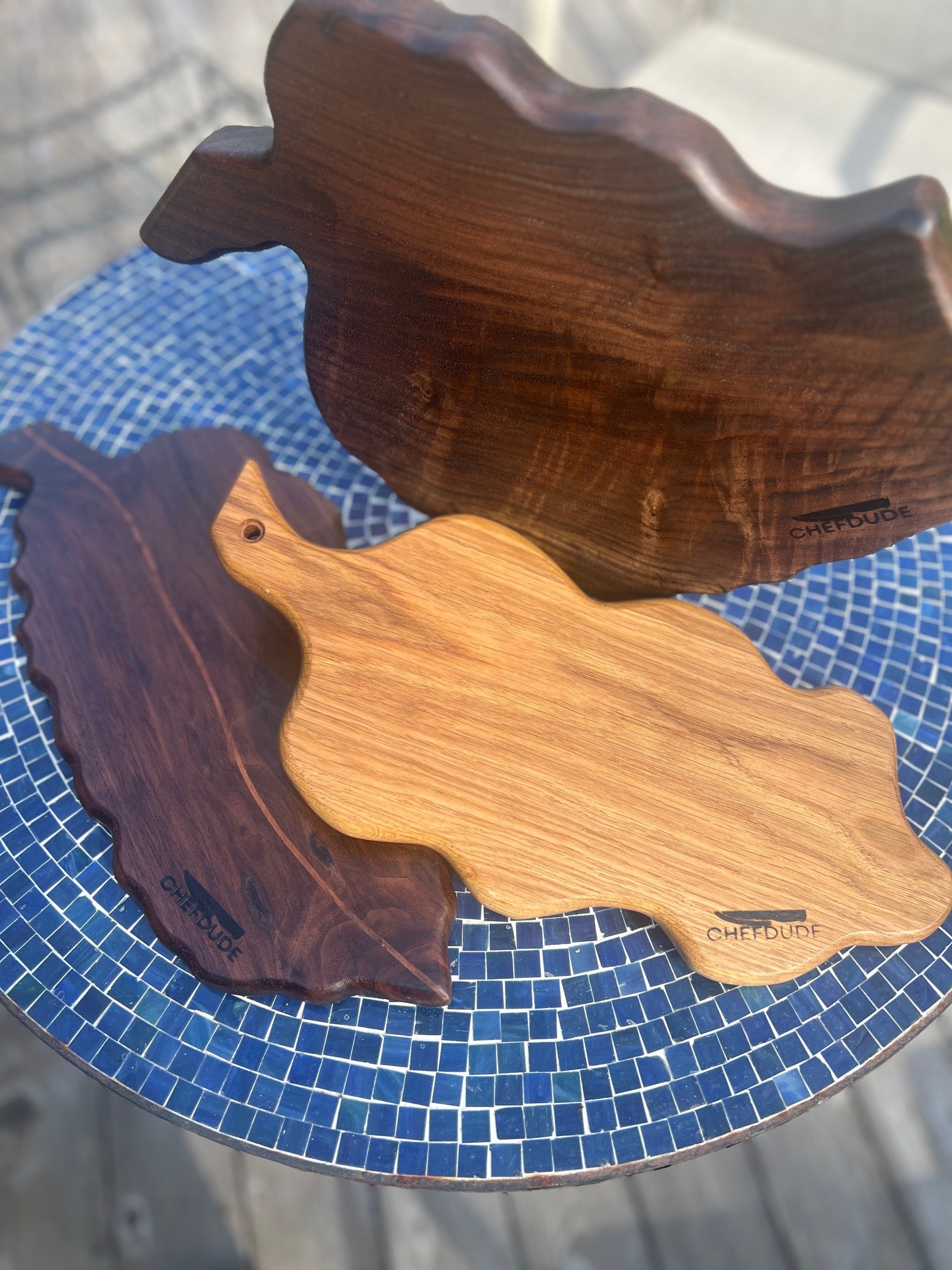 Leaf Study: Black Walnut Bitten Leaf - Chefdude Boards