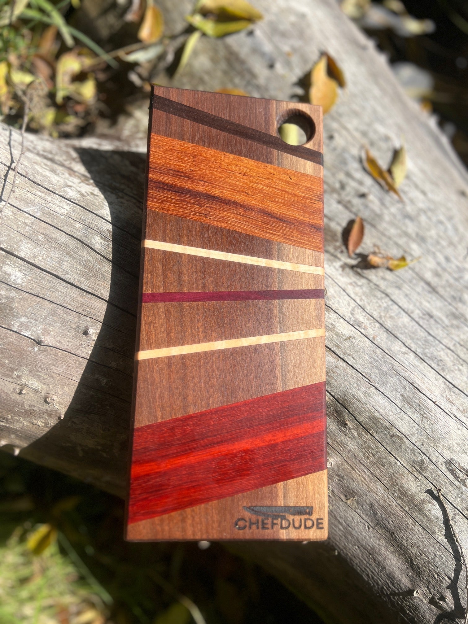 Lively Compact Cutting Board with Fun Design - Chefdude Boards