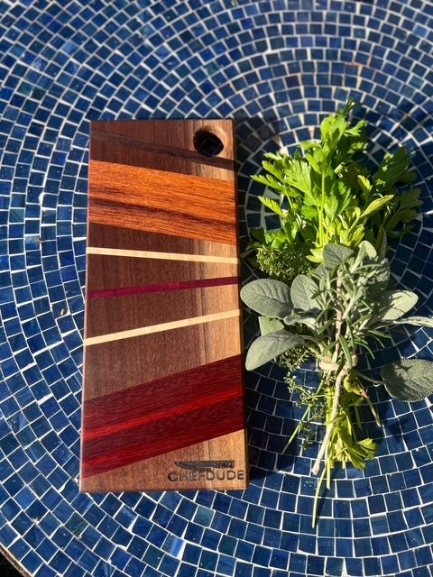 Lively Compact Cutting Board with Fun Design - Chefdude Boards