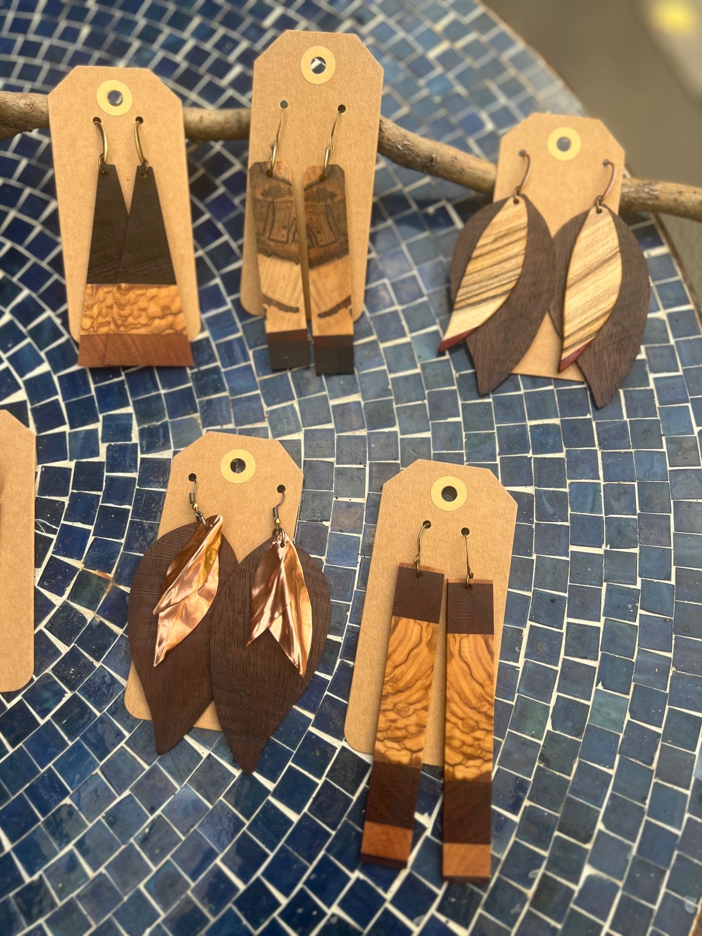 One - of - a - Kind Handmade Earrings - Chefdude Boards