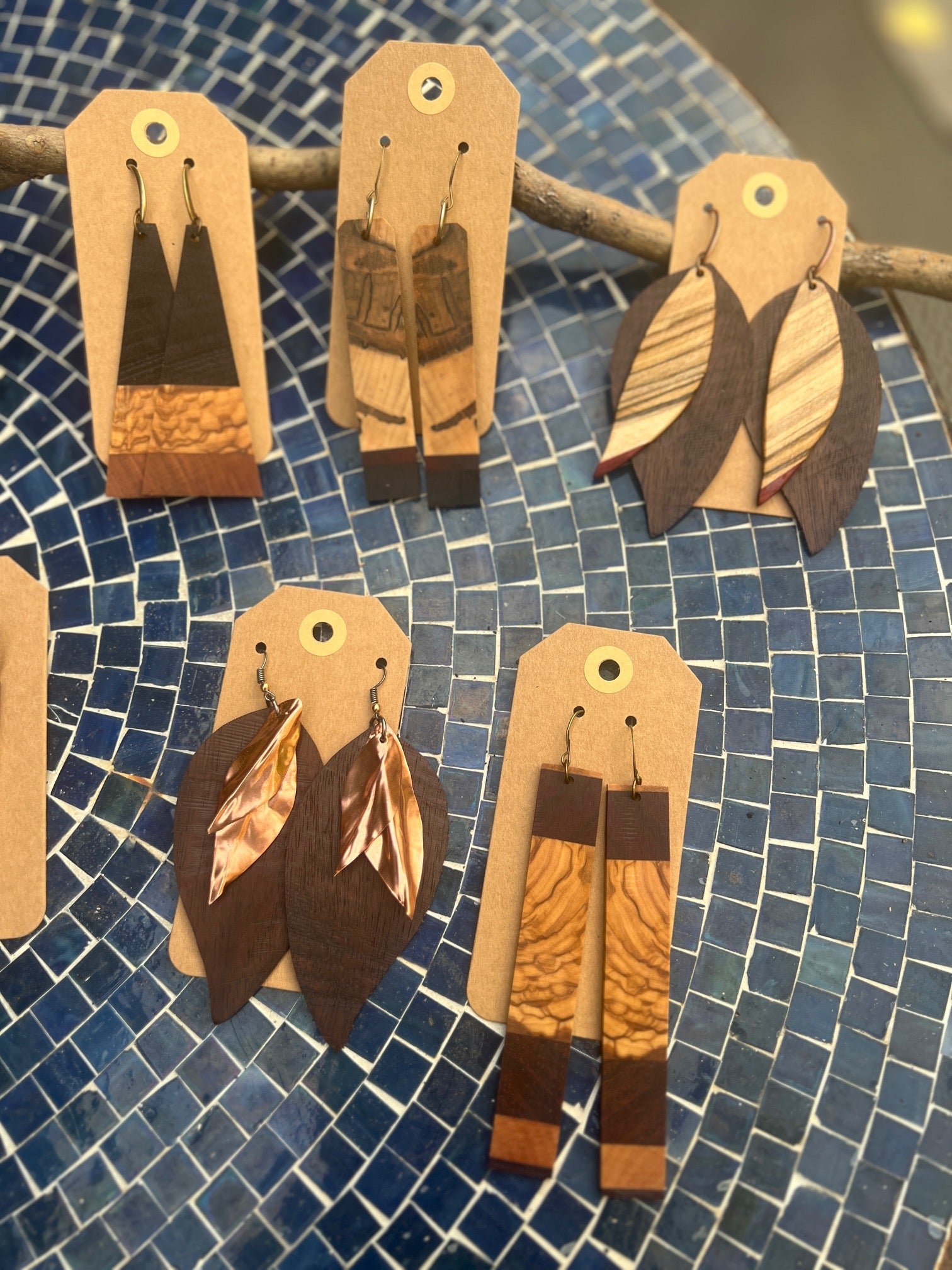 One - of - a - Kind Handmade Earrings - Chefdude Boards