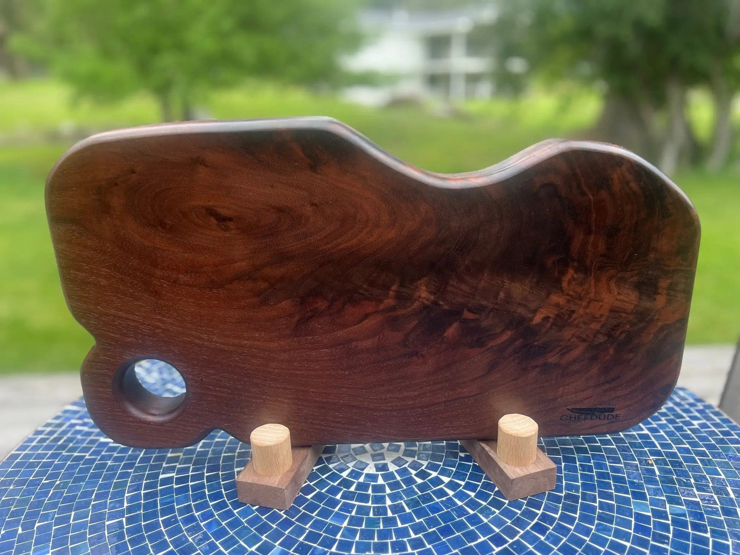 OREGON BLACK WALNUT BOARD — thick and substantial - Chefdude Boards