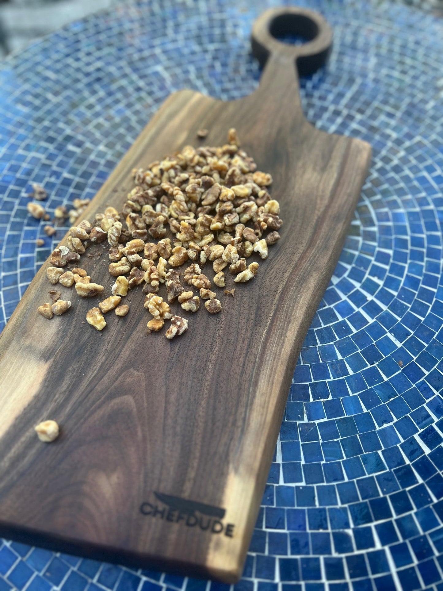 Rustic Walnut Charcuterie Board - Chefdude Boards