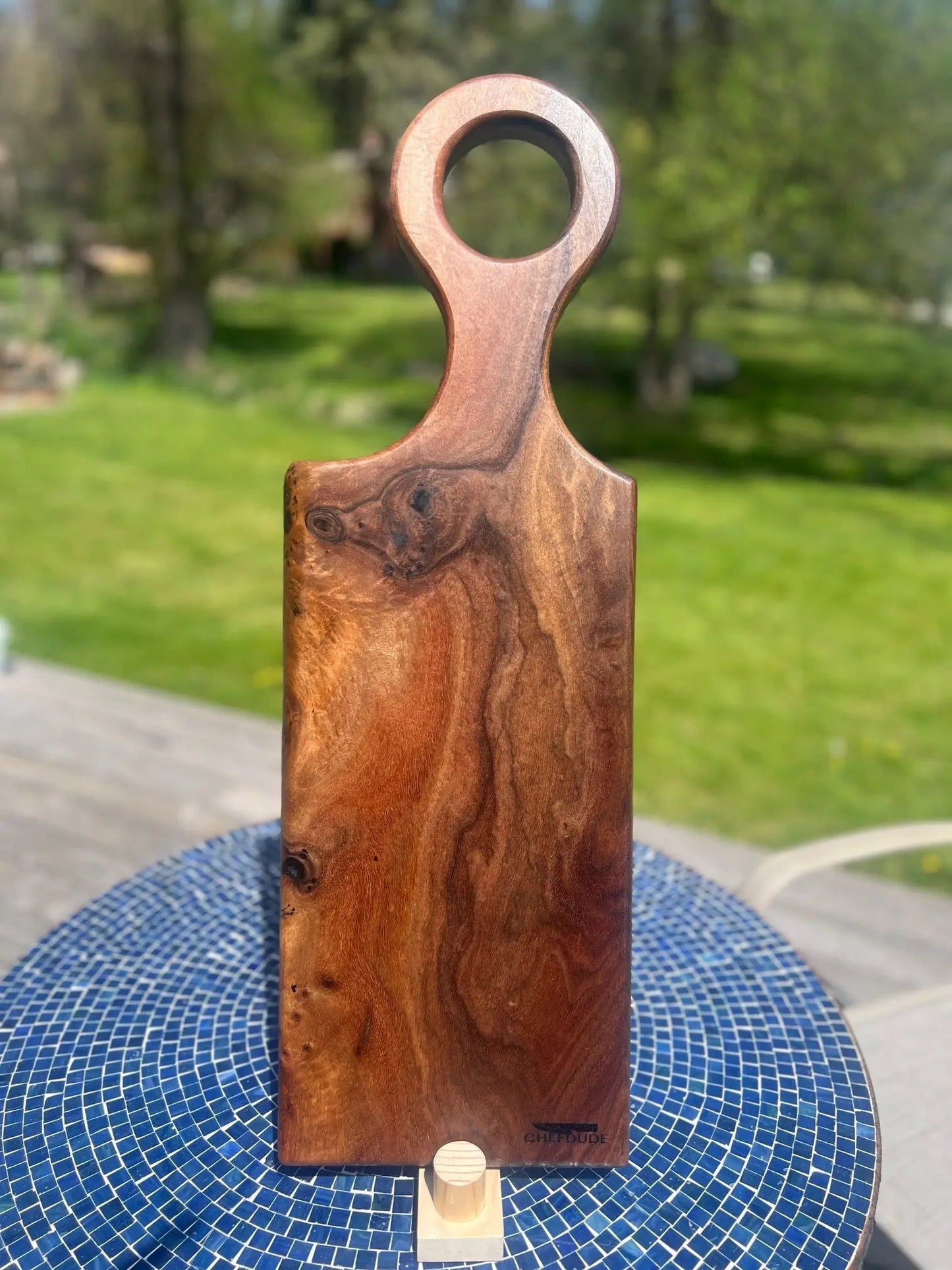 Signature Series: Black Walnut - Ember Figure - Chefdude Boards
