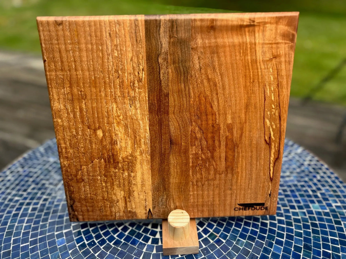 Spalted Maple Block 370 - Chefdude Boards