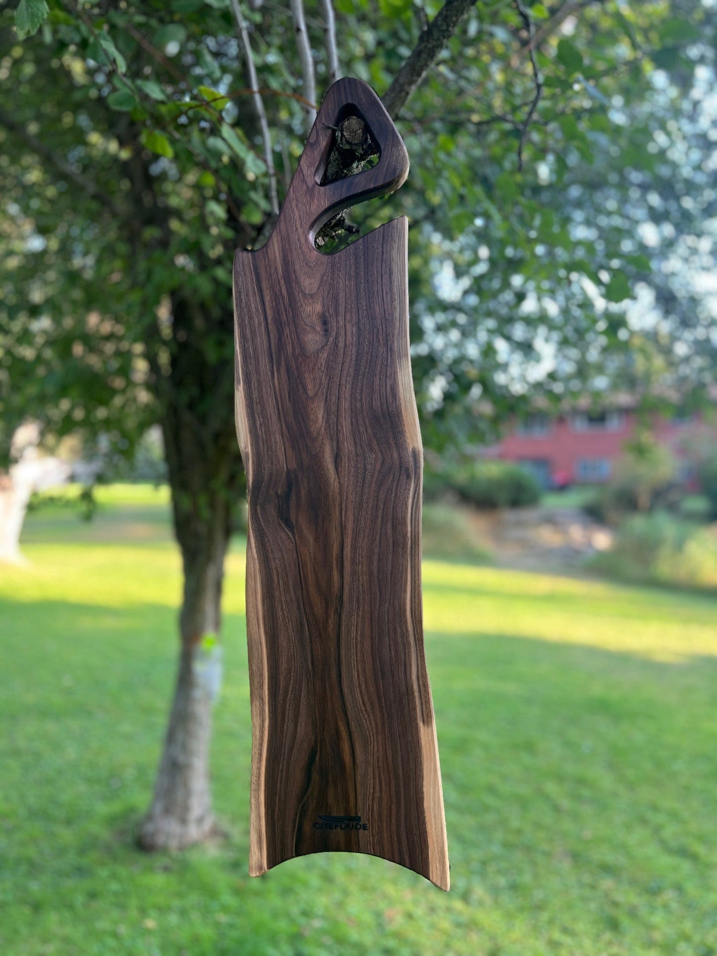 Stunning Rustic Walnut Charcuterie Board - Chefdude Boards